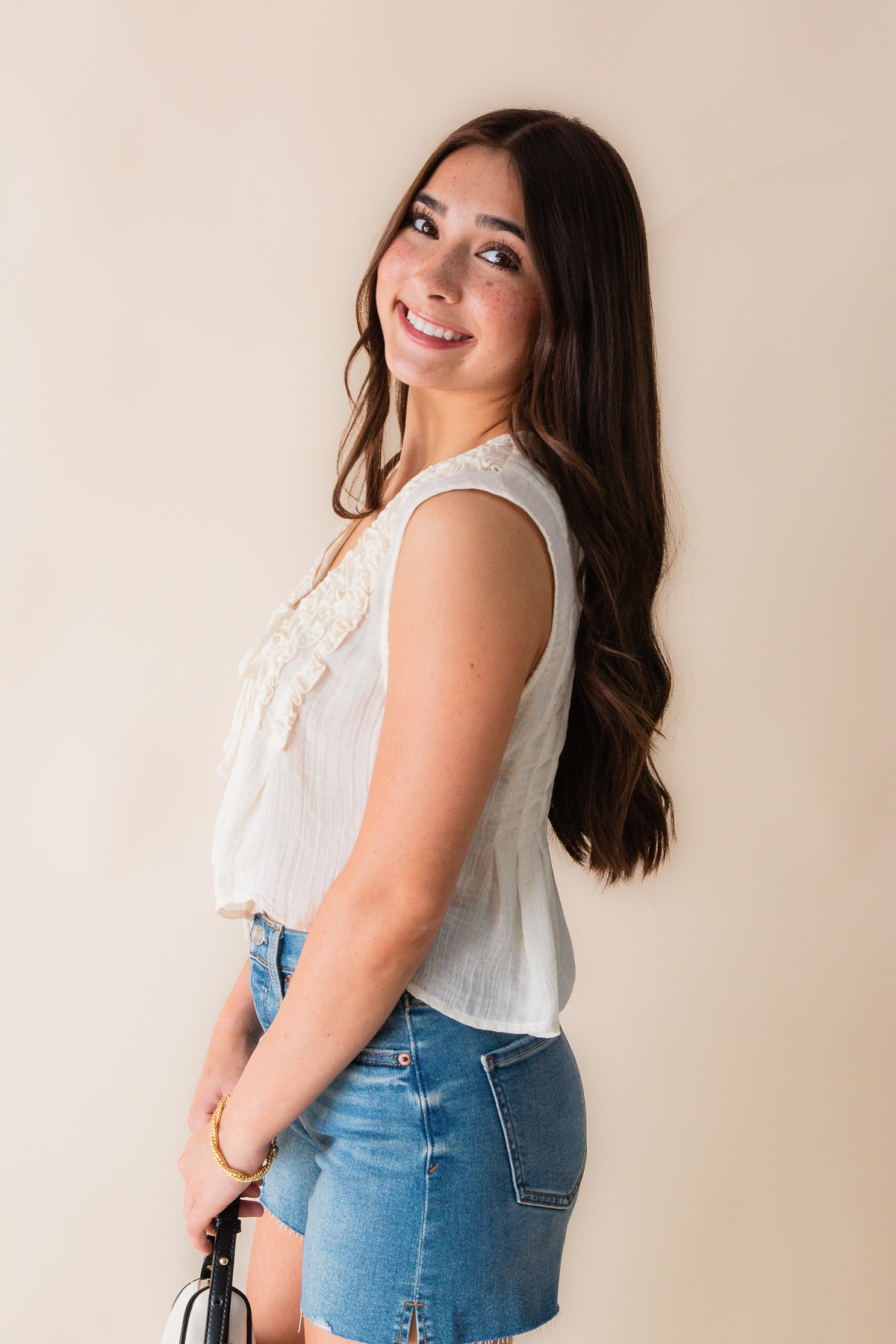 Daydreamer Ruffle Top