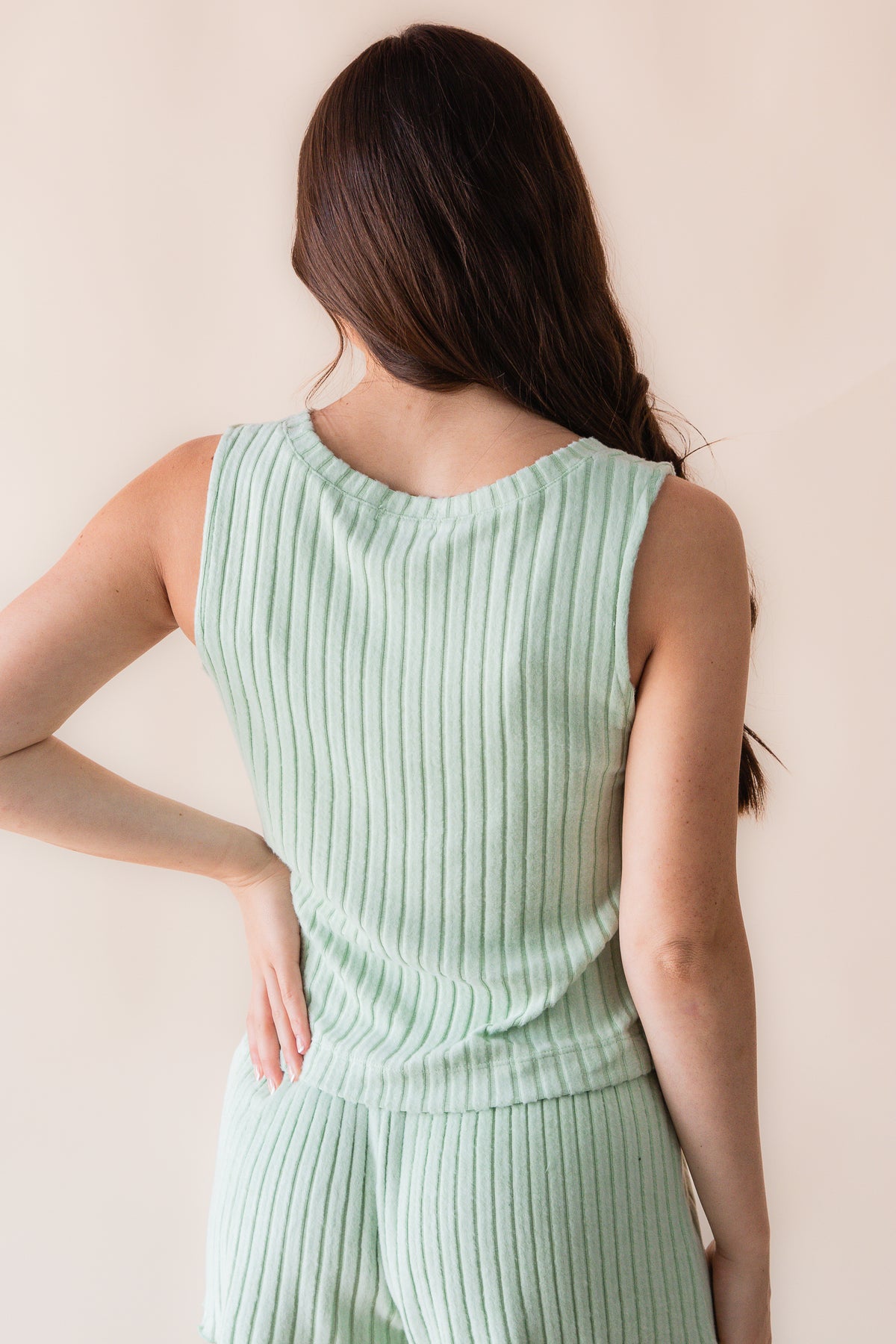 Sloane V-Neck Rib Tank