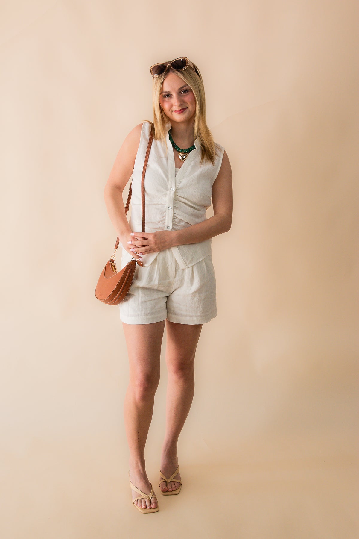 Madison Linen Shorts