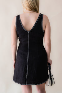 Amara Linen Mini Dress