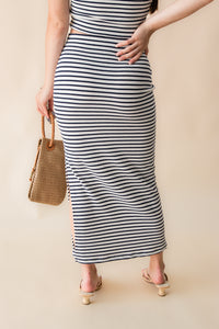 Ainslie Stripe Midi Skirt