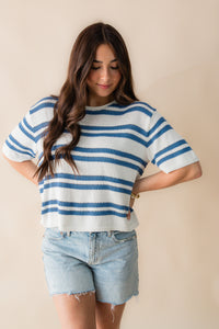 Prado Stripe Sweater Tee