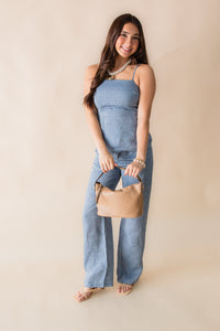 Helen 2 Tone Linen Top