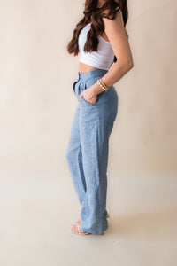Helen 2 Tone Linen Pants