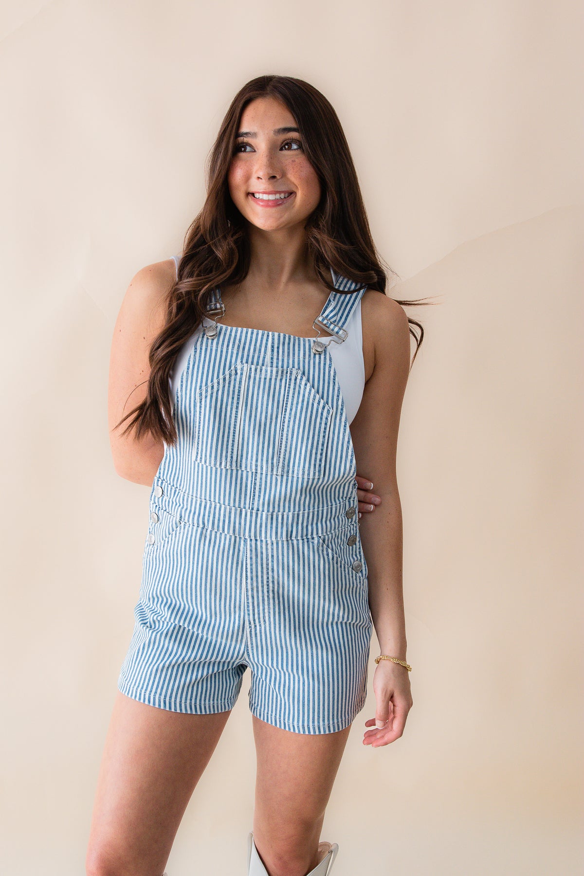 Claire Overall Shorts