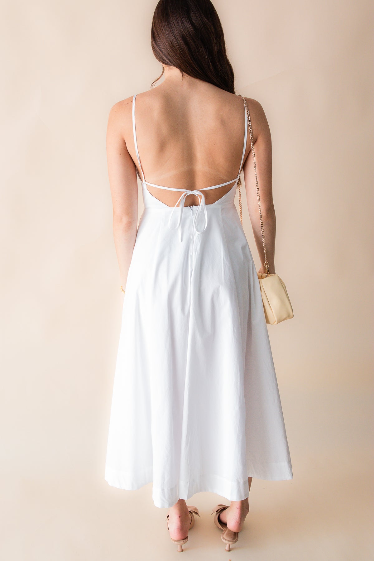 Eunice Poplin  Midi Dress