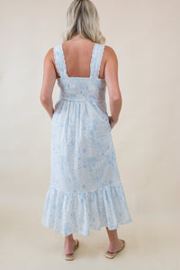 Virginia Bandana Print Peasent Dress