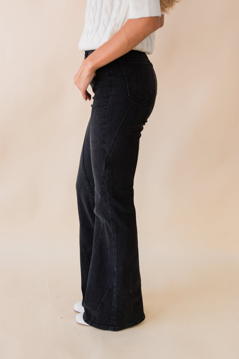 Nori Cropped Wide Leg Jean