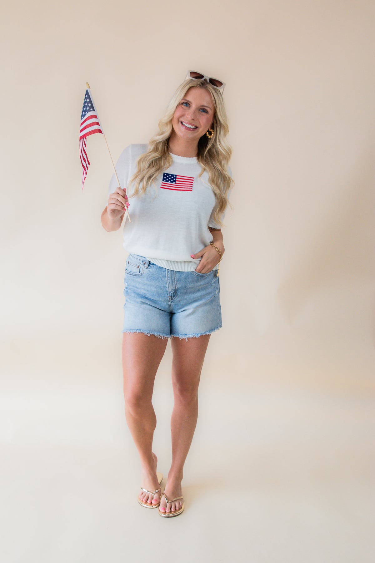 Usa Flag SS Top