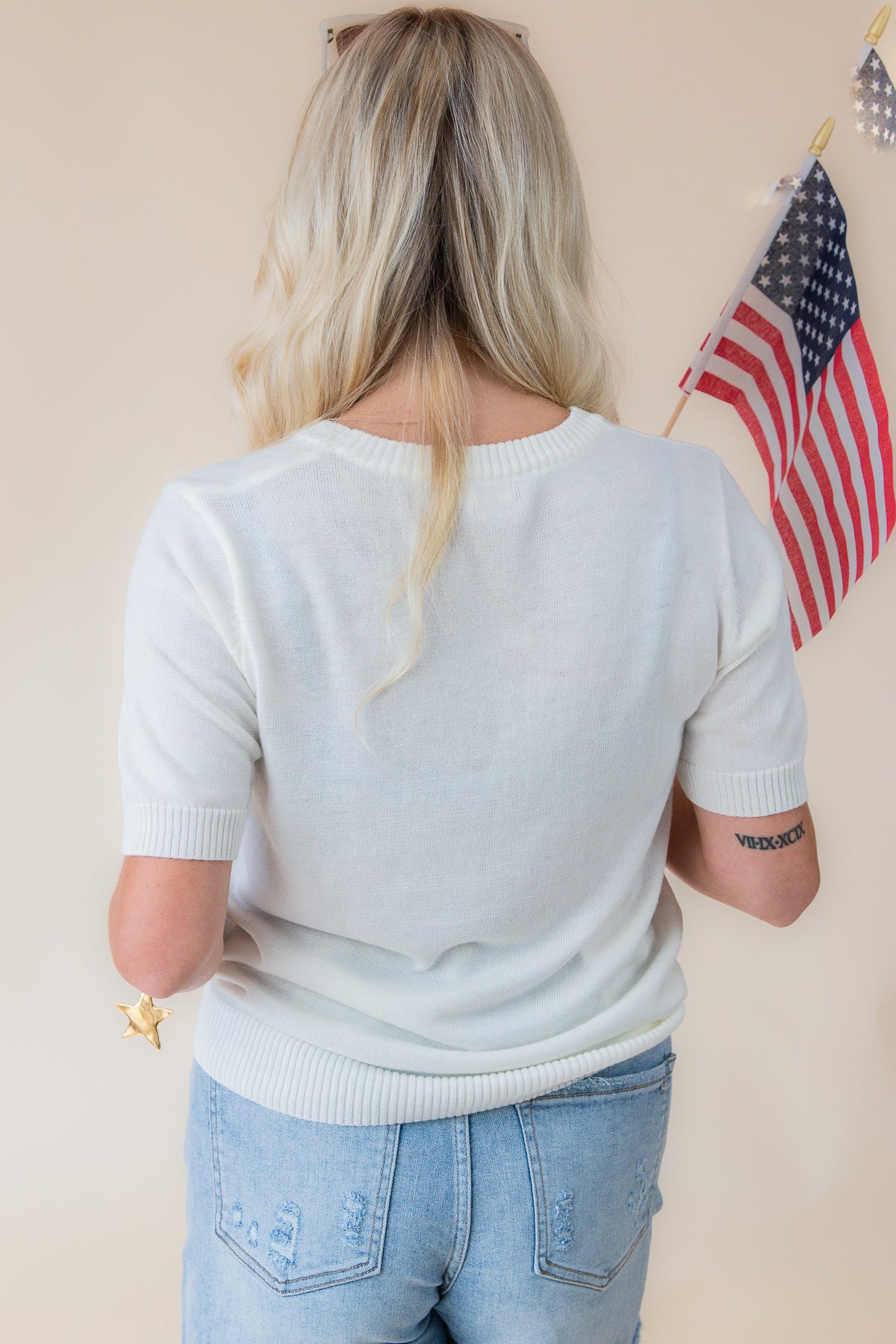 Usa Flag SS Top