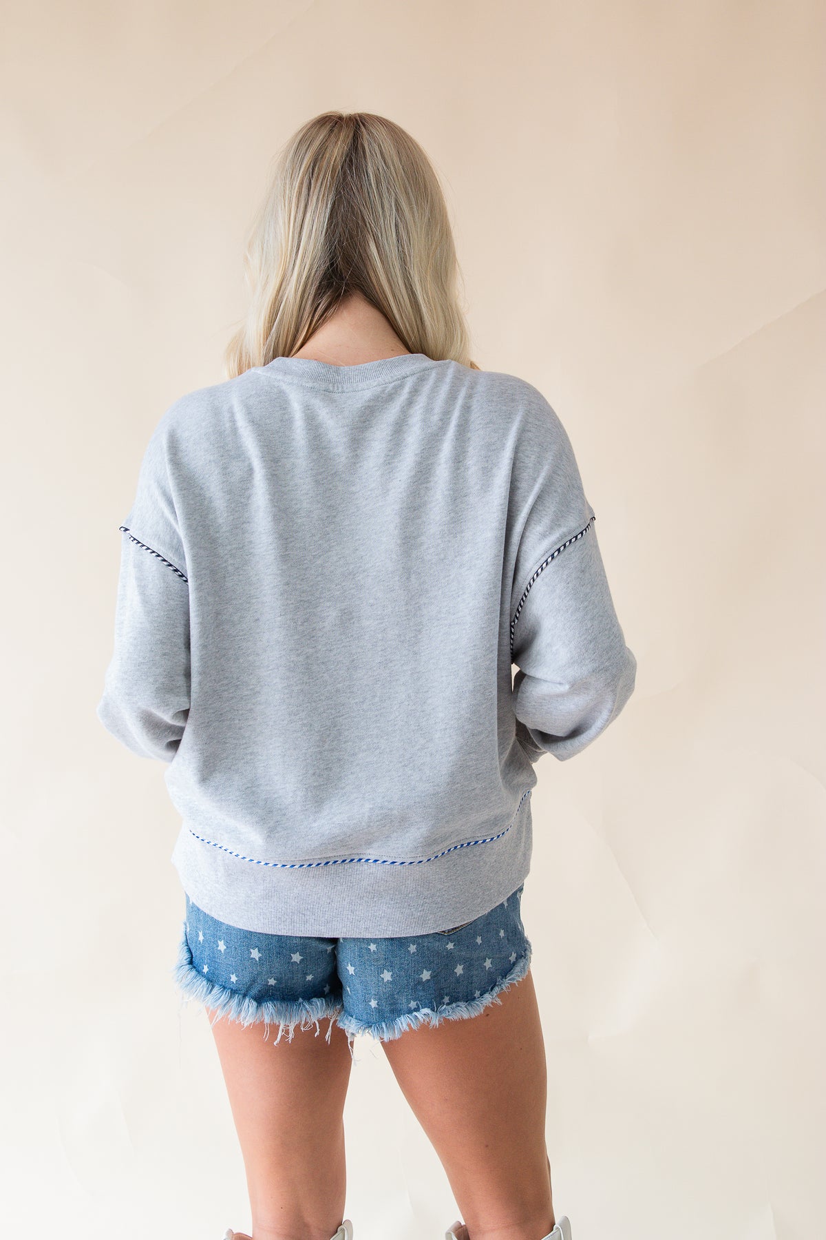American Flag Relaxed Sweatshirt