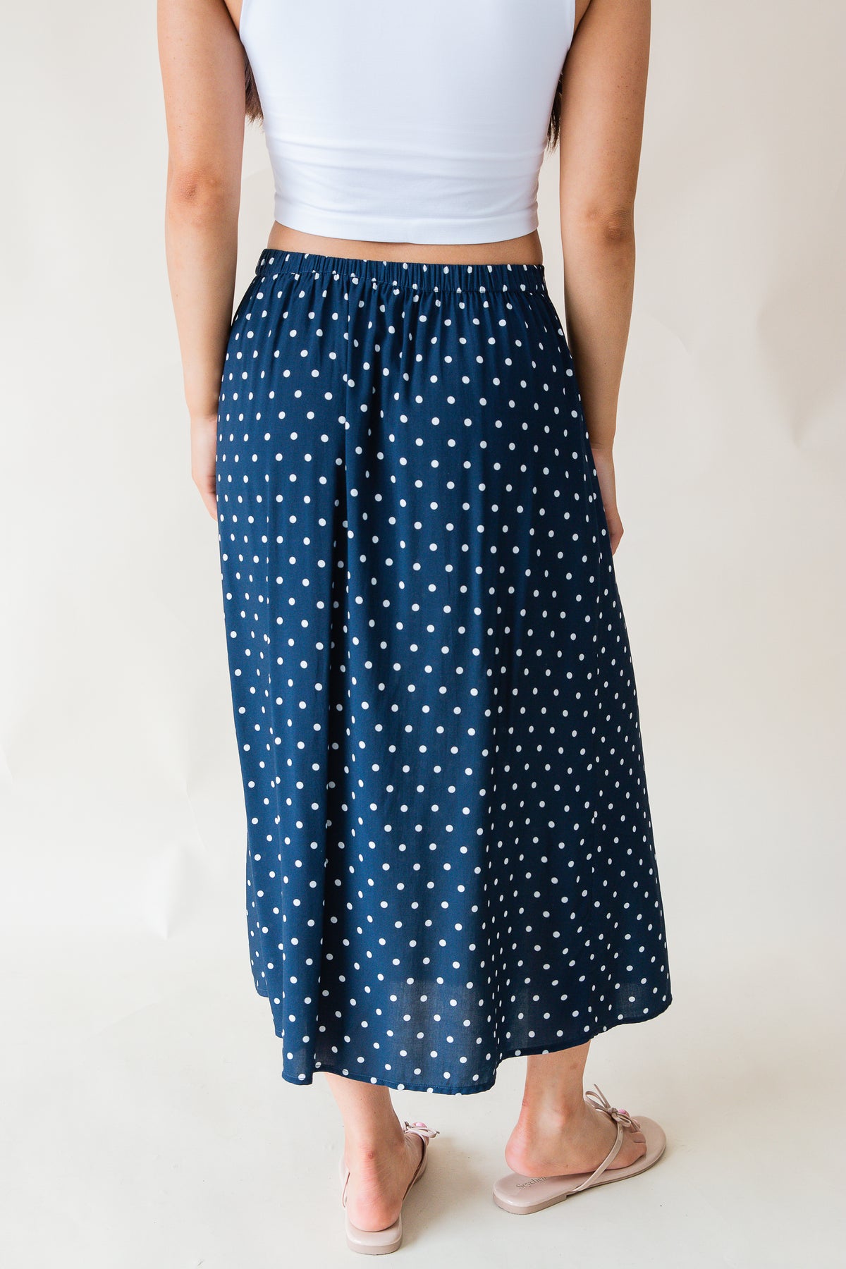 Zoe Midi Slip Skirt