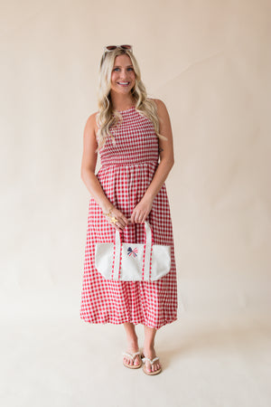 Apple Butter Midi Dress