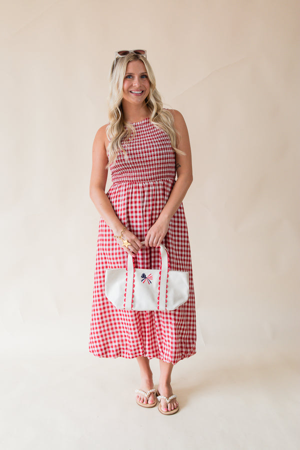 Apple Butter Midi Dress