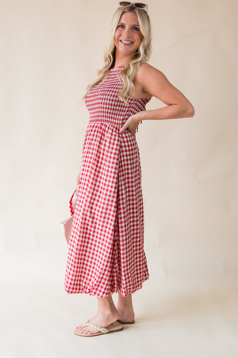 Apple Butter Midi Dress