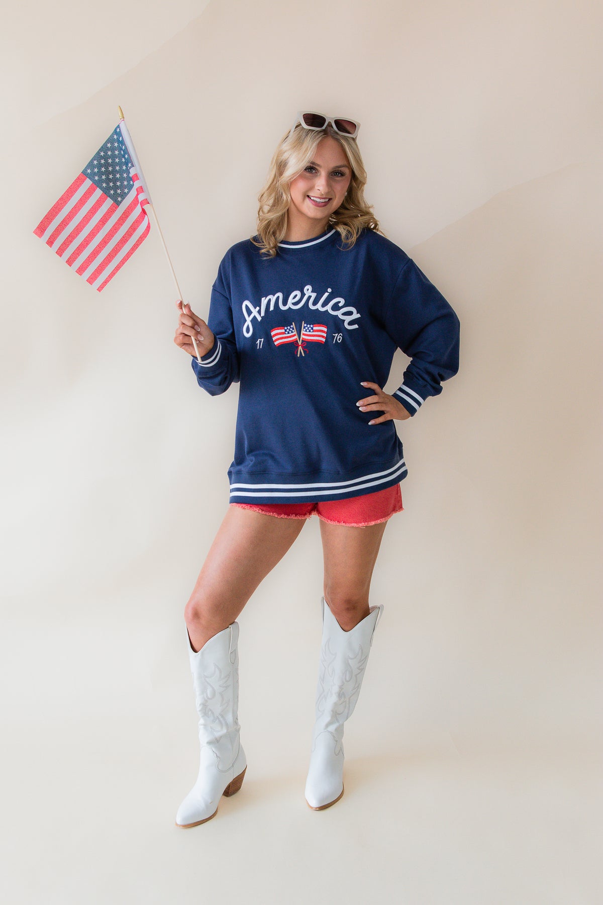 America Oversized Crew