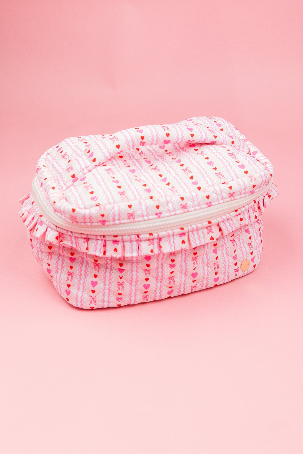 Glam & Go Quilted Cosmetic Bag