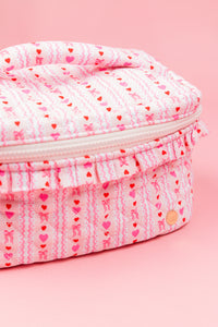 Glam & Go Quilted Cosmetic Bag
