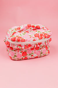 Glam & Go Quilted Cosmetic Bag