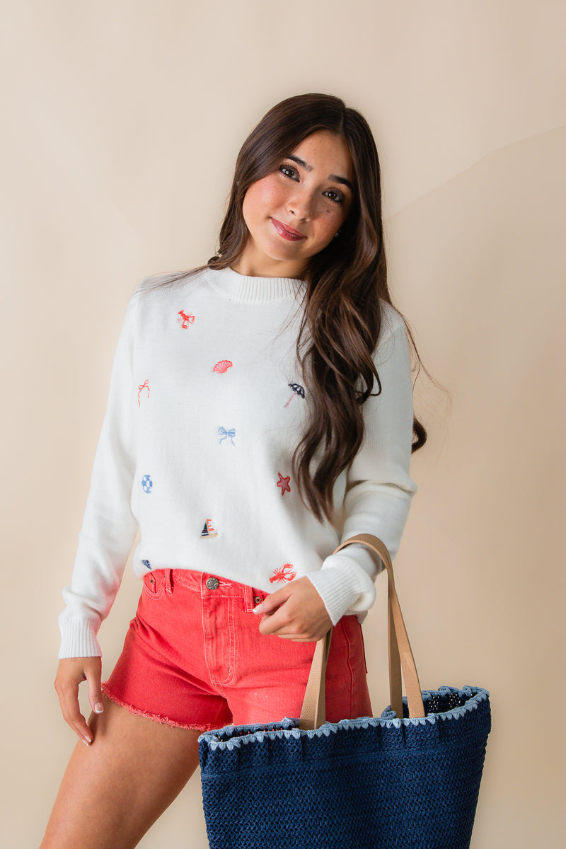 Seaside Haven Sweater