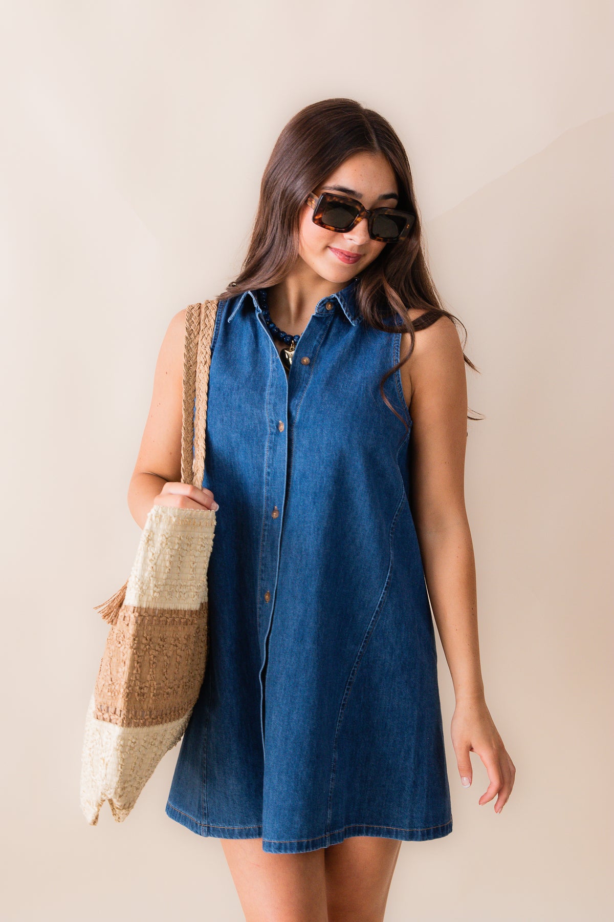 New Day Denim Mini Dress