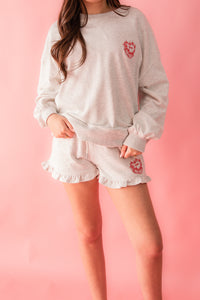 Valentine Sweat Set Short