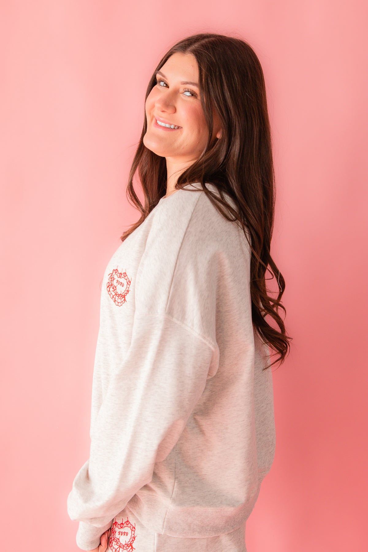 Valentine Sweat Set Top