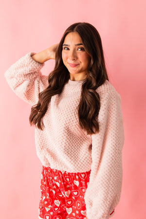 Shoulda Been Fuzzy Knit Top