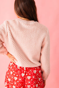 Shoulda Been Fuzzy Knit Top