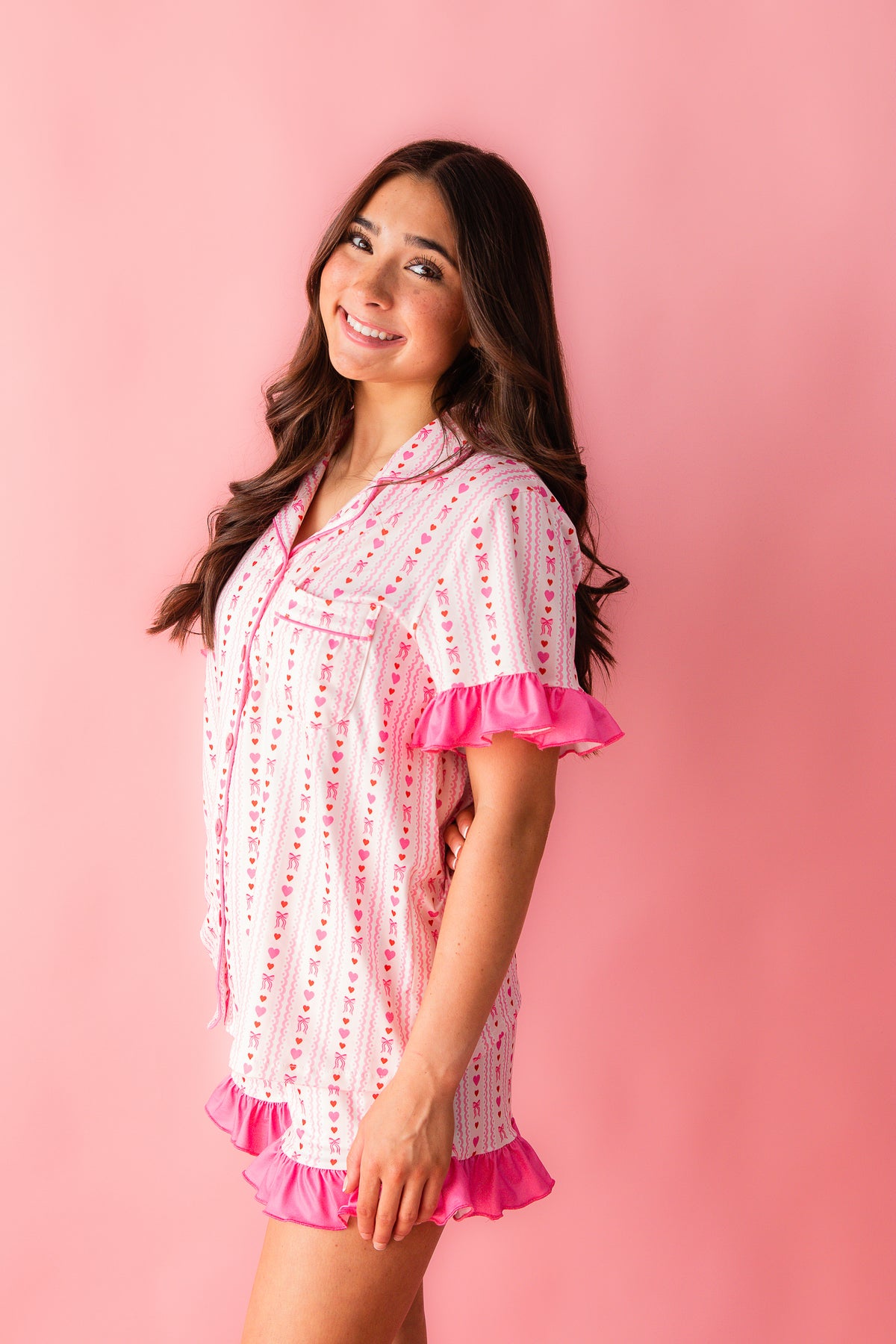 Slumber Party Pj Shorts Set