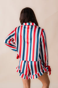 Velvet Bow Set 4th Stripe