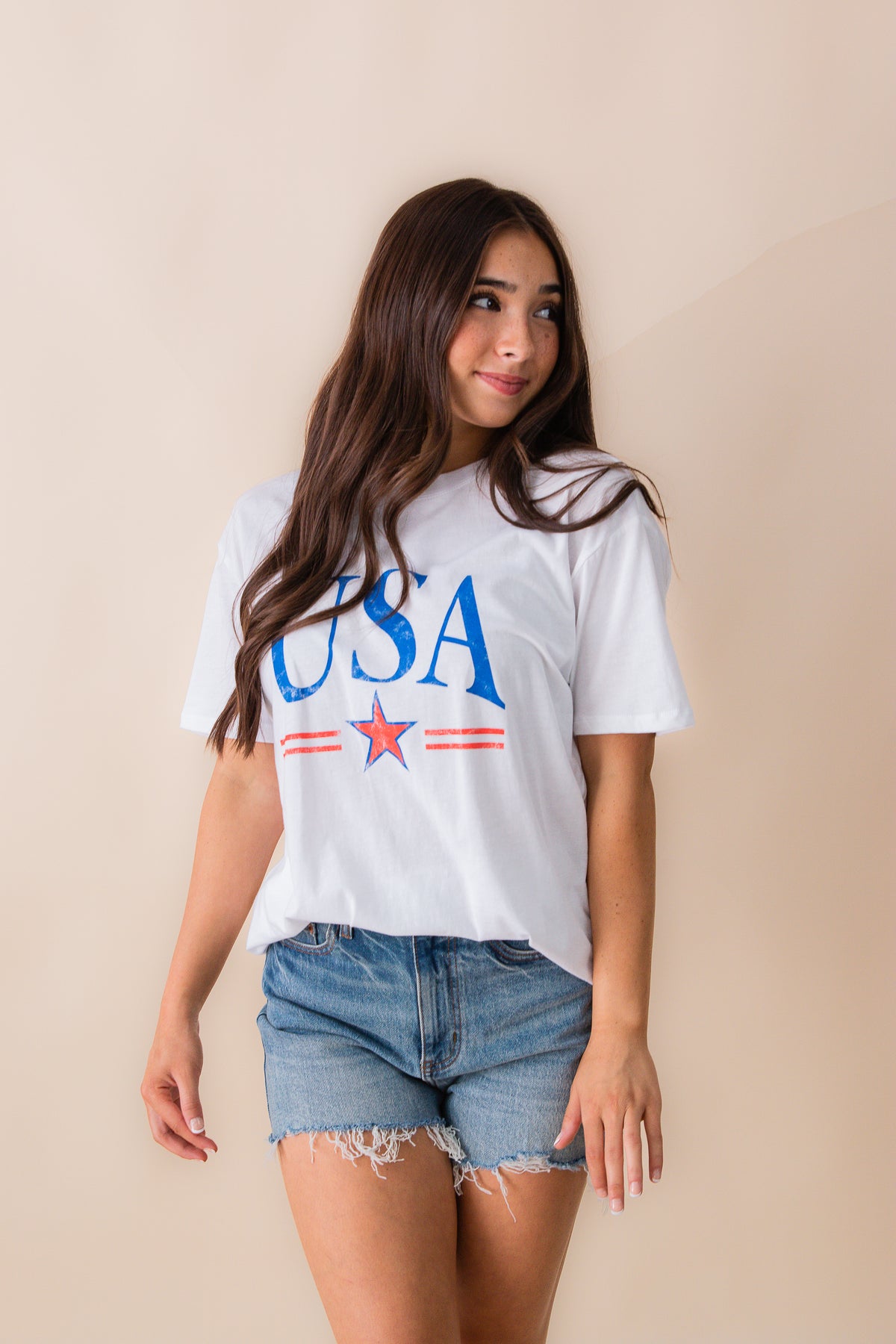 USA Star Boyfriend Tee