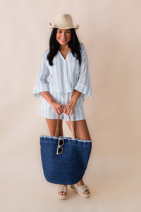 Daylight Striped Airy Short