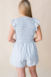 Starlet Gingham Romper