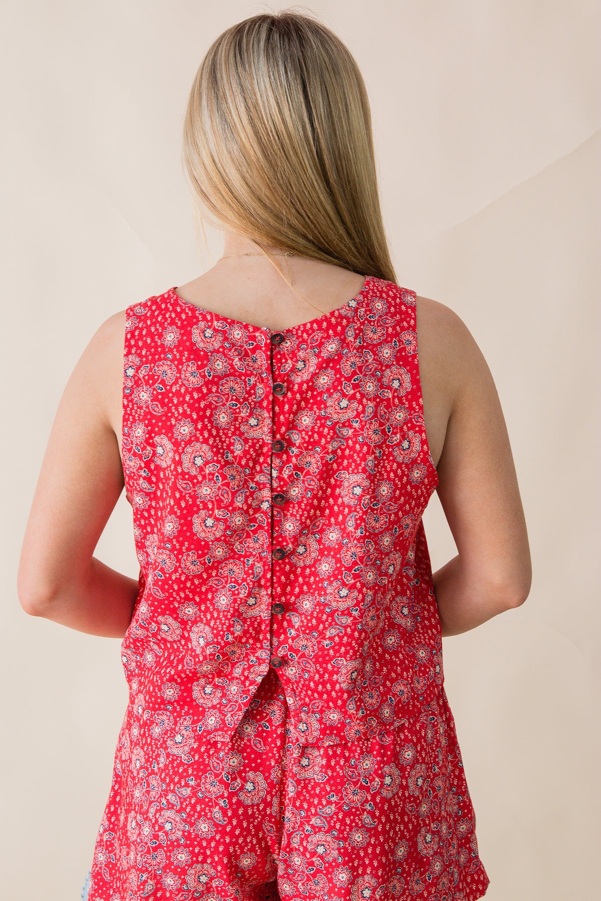Firecracker Sleeveless Top