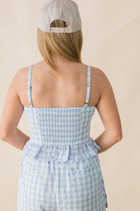 Starlet Gingham Top