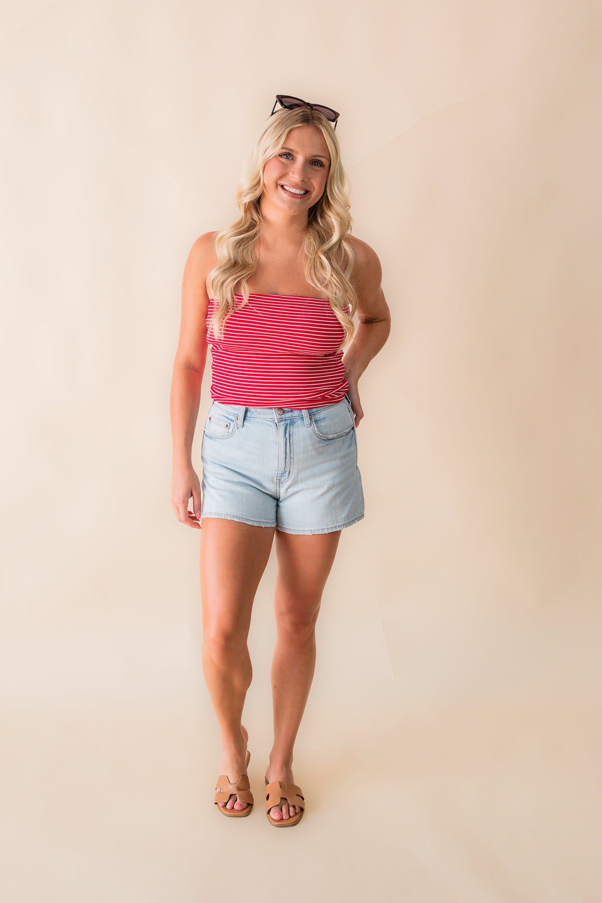Jukebox Knit Tube Top