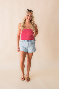 Jukebox Knit Tube Top