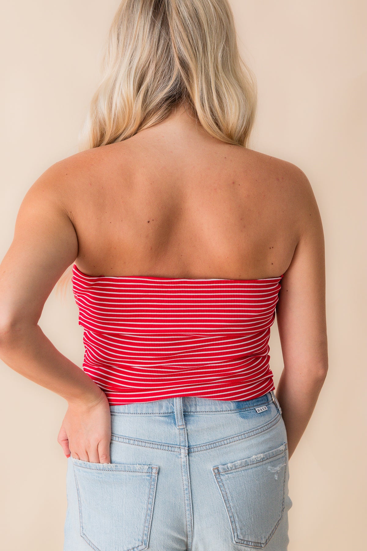 Jukebox Knit Tube Top
