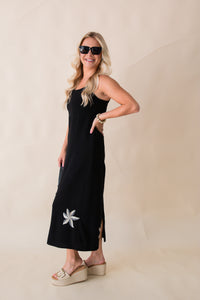Neptune Embroidered Maxi Dress