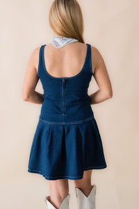 Cowgirl Denim Mini Dress