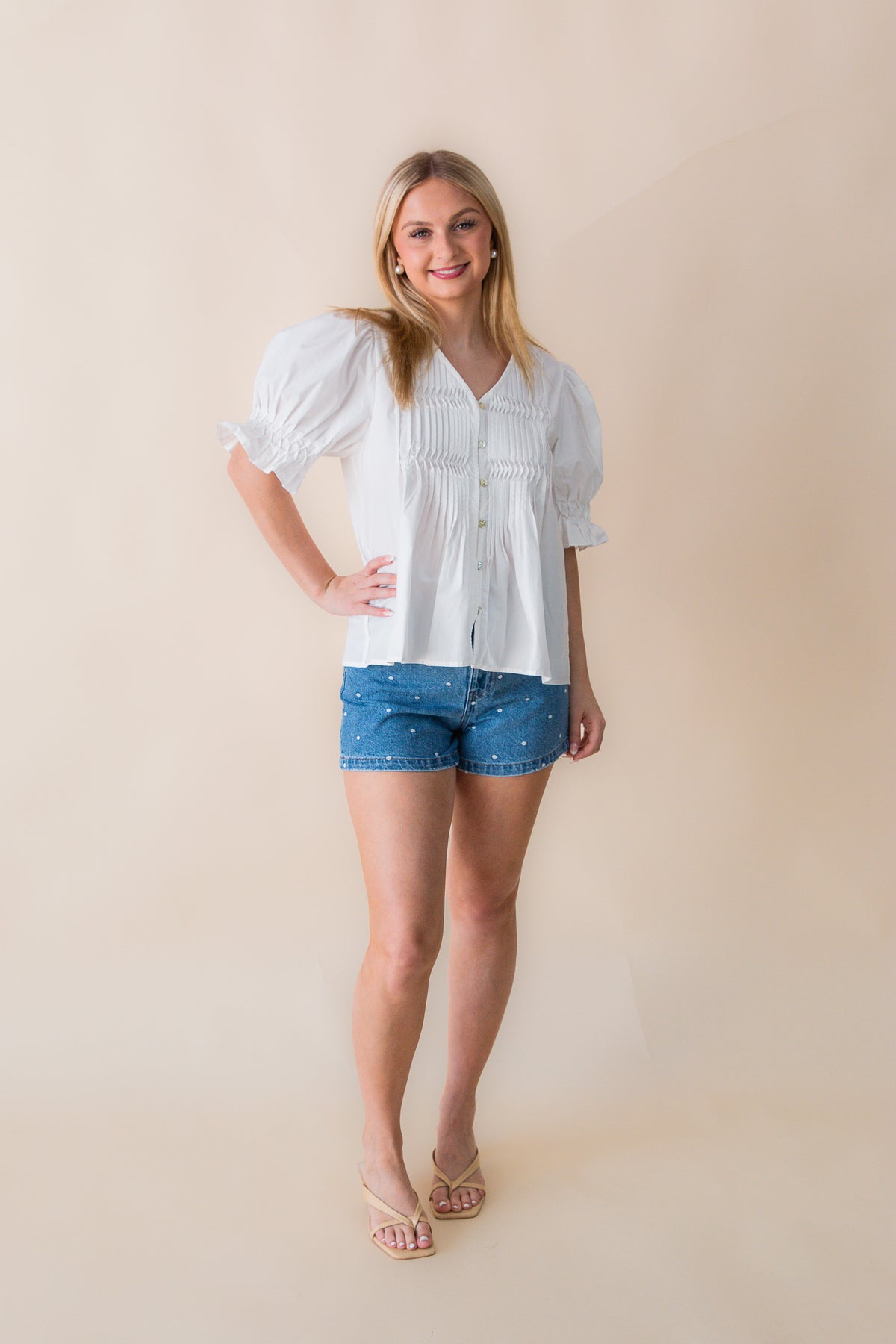 The Knockout High Rise A-Line Short