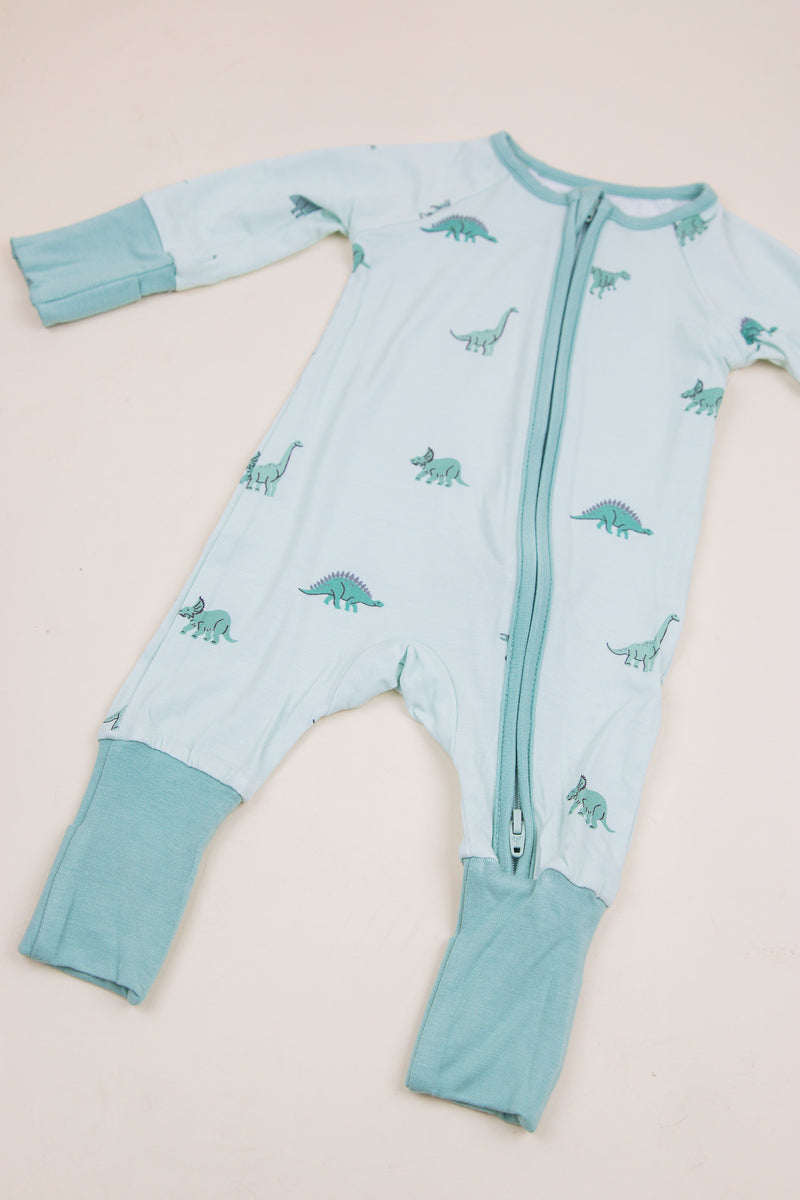 Long Sleeve Zip Romper