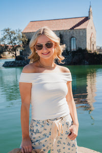 Second Skin Off Shoulder Top