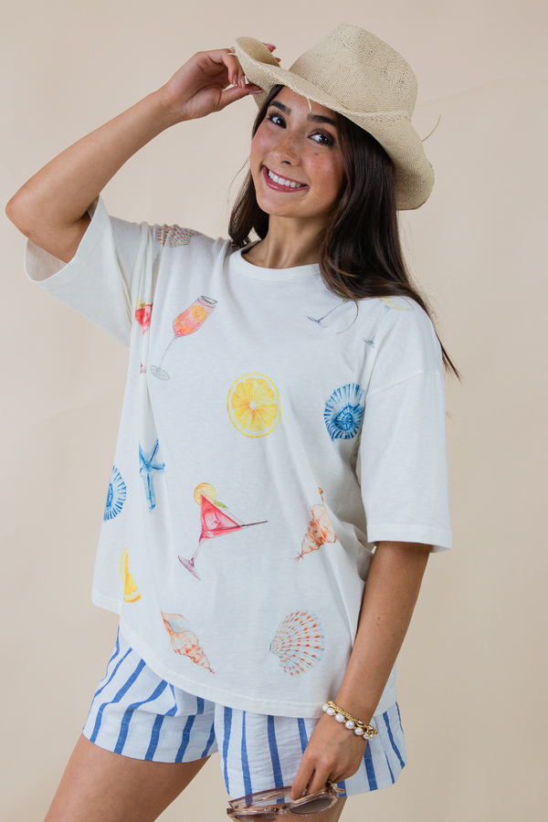 Seafood & Cocktail T-Shirt