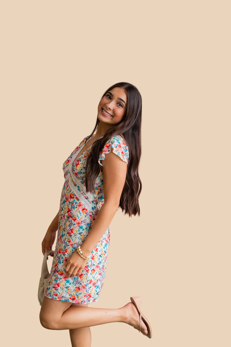 Cove V Neck Mini Dress