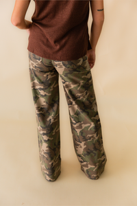 Far Out PatchPocket High Rise Wide Leg