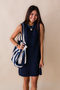 Sandbar Crochet Mini Dress
