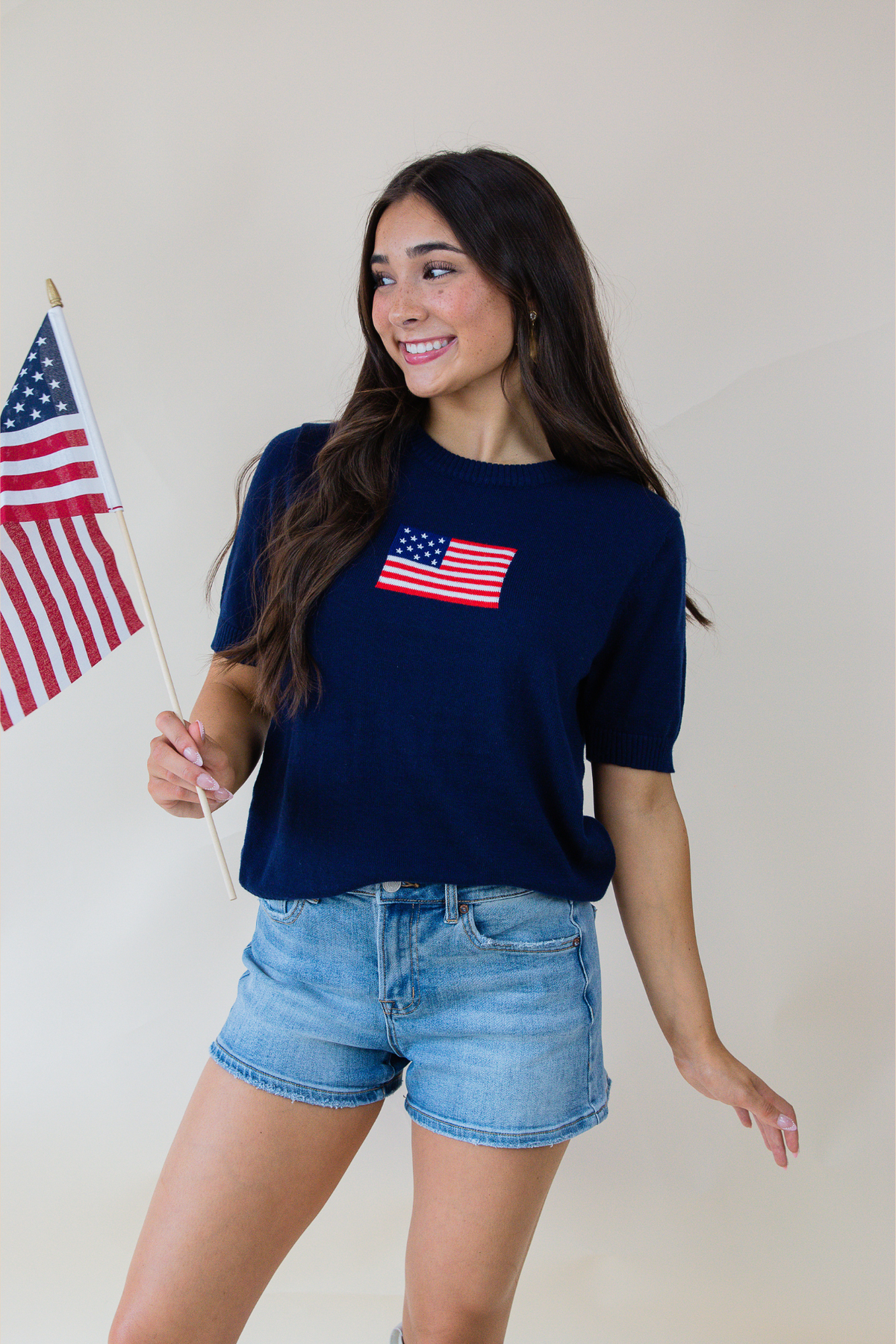 Usa Flag SS Top