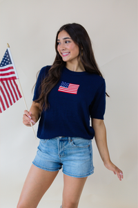 Usa Flag SS Top